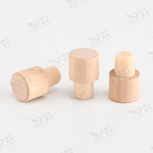 Hình dạng tùy chỉnh bằng gỗ tổng hợp nút chai Stopper Whisky rượu vang tinh thần chai thủy tinh Stopper Desgin - Product Image 3