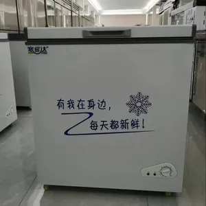 energy-saving low-noise and silent mini single temperature 150L small freezer for household use