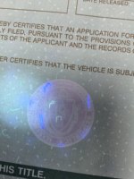 Certificat de haute qualité avec filigrane, micro-texte, certificat invisible aux UV, certificat à filigrane
