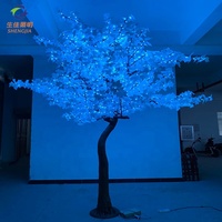 Heißer verkauf Amerikanischen 110V outdoor künstliche led dekorative garten weihnachten bäume lichter für led ahorn baum beleuchtung