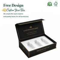 Boîte d'emballage de parfum solide élégante, emballage en carton, flacon de parfum de 50 ml, logo personnalisé, étiquette privée, vente en gros