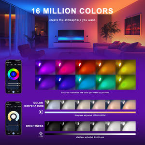 <span class=keywords><strong>Ampoule</strong></span> intelligente Tuya GU10 5W LED GU10 RGB 3CCT WiFi Dim to Warm GU10 Projecteurs intelligents - Product Image 3