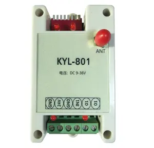 وحدة لاسلكية للتحكم في الأطراف PLC وحدة تناظرية لاسلكية AI/AO 4AO وحدة إرسال MODBUS IO بقناة واحدة ON OFF DI وDO