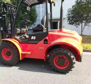 3,5 <span class=keywords><strong>Ton</strong></span> China Hoge Kwaliteit Vierwielaangedreven 70000mm Hefhoogte 3000kg Ruwterrein Heftruck Met CE - Product Image 3