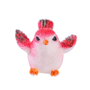 Adornos de Pájaros de Dibujos Animados, Miniaturas de Resina para Decoración de Jardín, Accesorios para Plantas de Interior y Exterior, Figuras Decorativas - Product Image 5