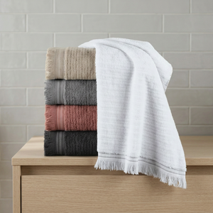 Egyptian Luxury Plush White 100% Cotton Woven Home Shower Comfortable <b>Bath</b> <b>Towel</b> <b>Set</b> - Product Image 3
