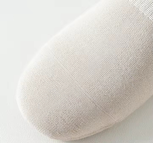 High Quality Custom Logo Women's Stripes Double Cuff Seamless Toe Yoga <b>Socks</b> Comfortable Fitness Sports Sticky Brown Maillard - Product Image 4