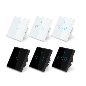 SIXWGH 스마트 터치 월 스위치 WiFi RF433/ZigBee 호환 타이밍 제어 알렉사 구글 홈 10A 강화 스마트 홈 시스템 - Product Image 2