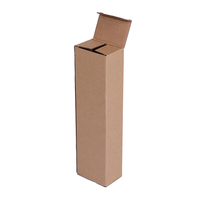 Boîte de papier kraft rectangulaire personnalisée haut de gamme prix d'usine de conception d'avion de petite taille et réutilisable