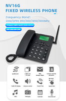 Téléphone sans fil numérique Flyscale NV16G 2G, modèle fixe de bureau