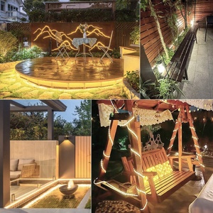 Bande lumineuse LED solaire extérieure étanche IP66 3.2V 12AH 10M 20M 30M 40M, lumière blanc chaud, pour jardin - Product Image 6