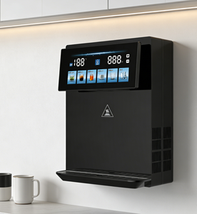 Distributeur d'eau mural OEM à succès – Machine à eau potable directe avec écran tactile automatique, chauffage et refroidissement instantanés, double installation - Product Image 1