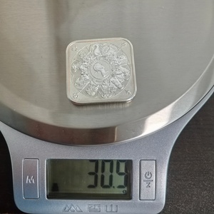 2026 Vente en gros de lingots d'argent, divers modèles, non magnétiques, 1 once (1 troye ounce), pour artisanat métallique et souvenirs, lingot massif - Product Image 6