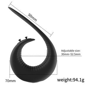 Mannelijke Viberate Cock Ringen Afstandsbediening Penis Ring & Clitoris G-Spot Vibrators Vibes Stimulators - Product Image 4