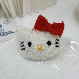 Accesorios de Peluche Red Knot Kitty para Manualidades, Tejido de Tela, Suministros para Sombreros, Ropa, Calcetines, Horquillas para el Cabello, Materiales para Disfraces - Product Image 4