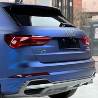 Color TPU PPF seco instalado autocuración envoltura de vinilo coche Color pintura protección película TPU mate demonio llama sombra azul