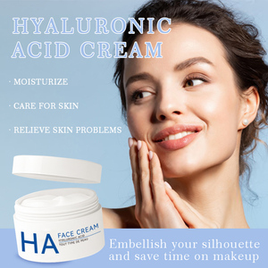 Crème hydratante pour le <span class=keywords><strong>visage</strong></span> à l'acide hyaluronique, hydratante, lissante, douce, pour hommes et femmes, vente en usine - Product Image 5