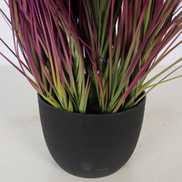 Plante artificielle en pot de 60 cm de haut, roseau en plastique rouge, vente en gros de plantes artificielles d'intérieur pour la décoration de la maison