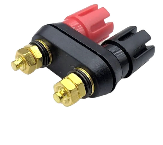 Gold-plated Power Amplifier Terminals, Dual-position Terminals, Audio Socket, Audio Dual-position Terminals