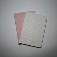 Carnet à couverture rigide texturée de qualité supérieure avec motif en relief et logo personnalisé pour cadeaux d'entreprise