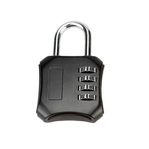Combination <b>Padlock</b> 4 Digit Zinc Alloy Resettable Lock For Gym Cabinet Door Travel Use - Product Image 3