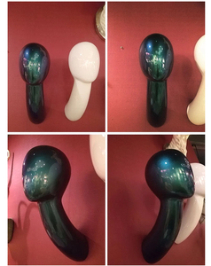 Custom Beautiful Wall Mounted Fiberglass Head Mannequin Wig Stand Mannequins <strong>Display</strong> - Product Image 5