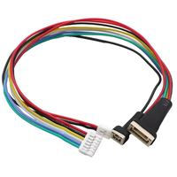 كابل تمديد سيليكون مخصص GH1.25mm 26AWG ذكر إلى أنثى مع موصل GHR، 2/3/4/5/6/7/8/9/10/12 دبوس