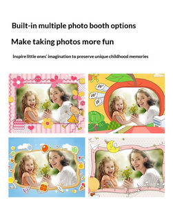Cámara de Juguete para Niños y Niñas, Cámara Digital de Dibujos Animados con <span class=keywords><strong>Filtro</strong></span>, Cámara Inteligente para Selfies, Fotos y Videos, Regalos para Navidad y Cumpleaños - Product Image 3