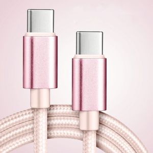 Fast Shipping 1m 3.3ft Nylon Braided USB C Cable 60W Fast Charging Type C for Phone 16 15 14 13 Pro Max Mobile Phone - Product Image 4