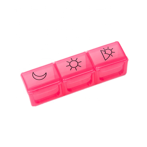 7วันกล่องยาขนาดใหญ่ช่องMoisture-ProofกรณีMedication ReminderแบบพกพาTravel <span class=keywords><strong>Pill</strong></span> Organizer - Product Image 4
