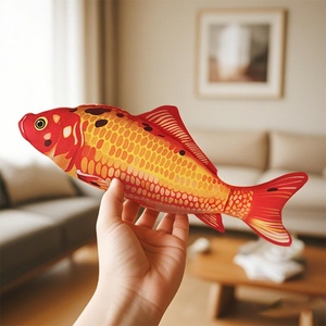 <span class=keywords><strong>Juguete</strong></span> Eléctrico <span class=keywords><strong>de</strong></span> Peluche con Forma <span class=keywords><strong>de</strong></span> Pez Saltarín, con Cola <span class=keywords><strong>que</strong></span> <span class=keywords><strong>se</strong></span> Mueve, Luces y Vibraciones para Gatos y Mascotas - Product Image 4