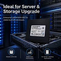Untuk Samsung PM893 1.92TB Enterprise SSD 2.5" SATA 6Gbps MZ7L31T9HBLT-00A07 Server Solid State Drive