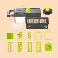 Keukenaccessoire Keukenhulpje 2026 Nieuwe Aanwinst Uniek Keukenhulpje Groentesnijder Multifunctioneel HomeCute Keukenhulpje