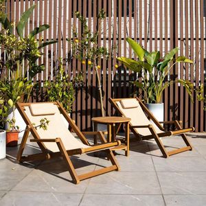 Meubles d'extérieur modernes en maille - Lit de repos <span class=keywords><strong>Meridienne</strong></span> pour hôtel et villa |   Résistant aux UV, écologique, durable, pliable - Product Image 2