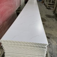 Panneau de plafond en plastique PVC brillant pour la décoration Lambri Plafon Cielo Raso Pvc En Chine Panneau de plafond pour la maison