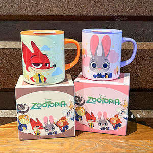 Tasse isolée en acier inoxydable <span class=keywords><strong>Disney</strong></span> de vente chaude avec poignée tasse à café et à lait de dessin animé avec boîte-cadeau pour la maison et le bureau - Product Image 4