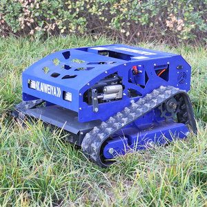 Cortadora de Césped Industrial Inalámbrica de 196 CC y 4 Tiempos con Control <span class=keywords><strong>Remoto</strong></span>, Ancho de Corte de 55 cm, Aprobada por la EPA, con Soporte para Herramientas - Product Image 2