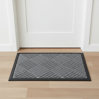 Paillasson d'Intérieur Antidérapant à Boucles Tuftées en Polypropylène Durable pour la Maison