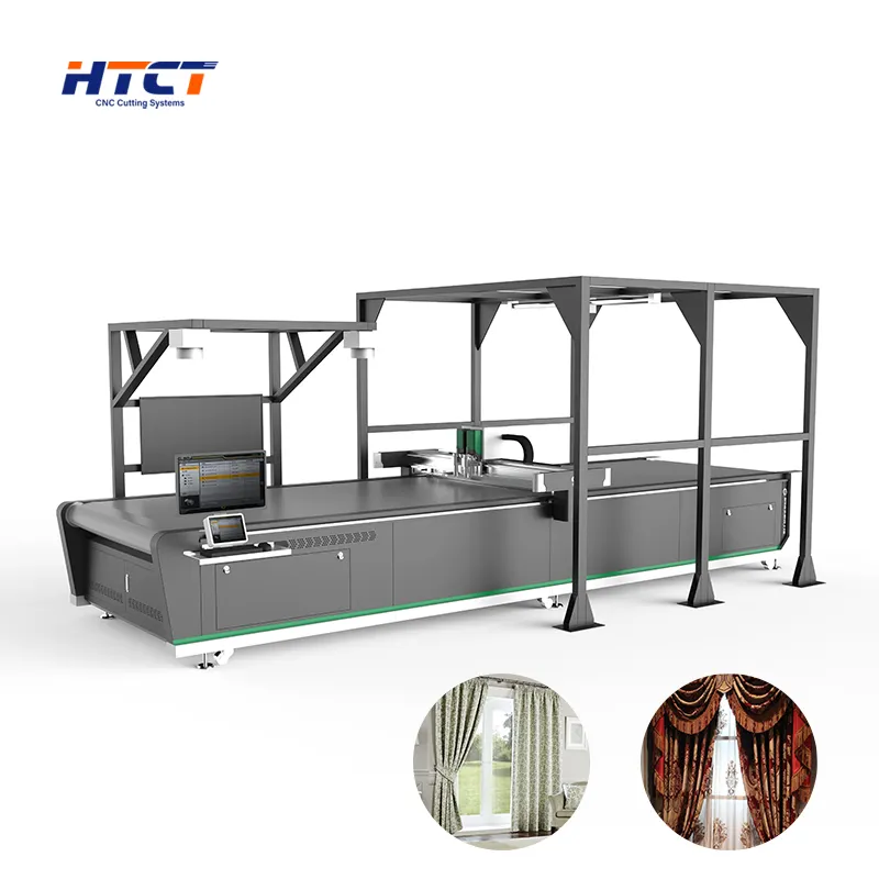 Automatic Cutting And Sewing End Cutter Textile Blind Curtain Cutting Machine For Horizontal Blinds