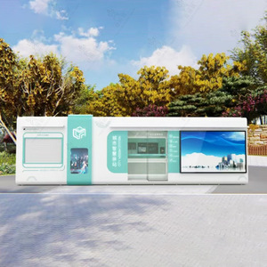 Estación Inteligente Urbana con Gestión Basada en Datos, Estación de Servicios Públicos de Ciencia y Tecnología, Baño Público Urbano - Product Image 5