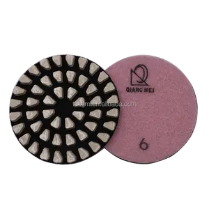 4Inch Dry Polishing Pads For Angle Grinder 2024 New Style Polishing Stone Granite Marble Concrete High Efficiency Polishing Pads