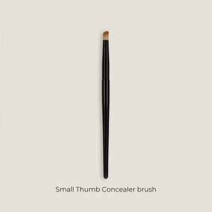 <span class=keywords><strong>Brocha</strong></span> de Maquillaje Individual <span class=keywords><strong>para</strong></span> Brillo Labial Personalizado, con Pelo Sintético Vegano Suave Negro - Product Image 2