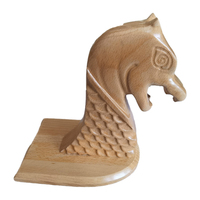Fabricación de Componentes de Madera Personalizados, Piezas de Madera de Haya Fresadas por CNC, Mecanizado de Precisión de 5 Ejes, Artesanías de Haya