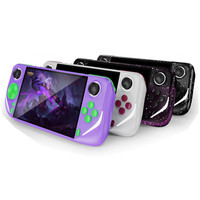 Nouveau lecteur de jeu E6 plus avec système Android + Linux 5 pouces IPS écran tactile console de jeu portable rétro