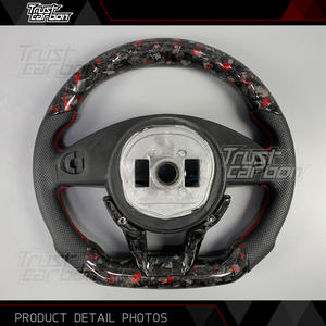 Volante LED de Fibra de Carbono Personalizado para <span class=keywords><strong>Mercedes</strong></span>-Benz 2015-2018, Clase C, S, E, A, AMG, W205, W213, E63, C43, GT, S65, <span class=keywords><strong>GLA</strong></span>, GLE, GLS, SL - Product Image 5