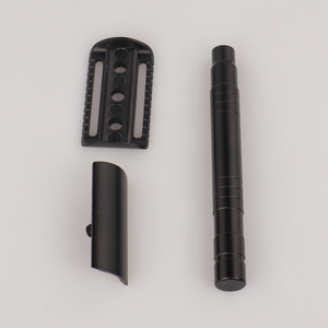 Maquinilla de afeitar de barba para hombre, de aleación de Zinc, de alta calidad, personalizada, de seguridad, de acero inoxidable, hoja de doble filo - Product Image 3