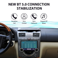 MOOKAKA Écran tactile QLED 11,5'' 4K Android 15 pour Ssang Yong Rexton 2006-2012 Autoradio Multimédia GPS Navi avec Carplay Auto