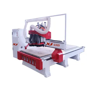 High Performance 1325 Atc Cnc Woodworking Router Wood Carving Cutting Machine Furniture Industry For Sale