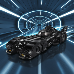 Modèle de construction Batmobile sombre à l'échelle 1:8, 40 pièces, nouvelle série de films, cadeau d'anniversaire unisexe préféré, plastique, 8 à 13 ans - Product Image 2
