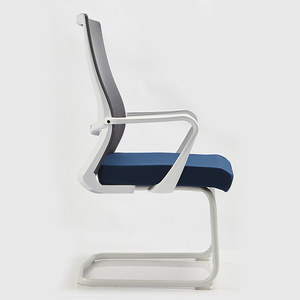 Sillas de entrenamiento de malla con reposabrazos fijo, <span class=keywords><strong>silla</strong></span> de <span class=keywords><strong>oficina</strong></span> para sala de reuniones, personal, <span class=keywords><strong>sin</strong></span> <span class=keywords><strong>ruedas</strong></span> - Product Image 2